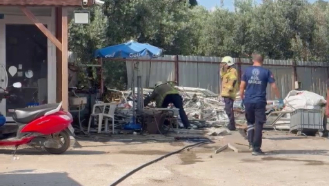 Bursa'da  LPG tankı patladı: 1 yaralı