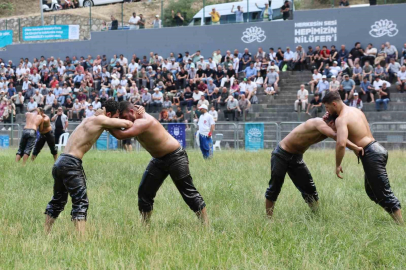 Bursa’da, 63. Tarihi Çalı Yağlı Güreşleri heyecanı yaşandı