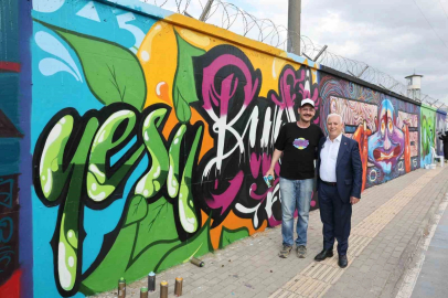 Gençler, Graffiti Şenliği ile kente renk kattı