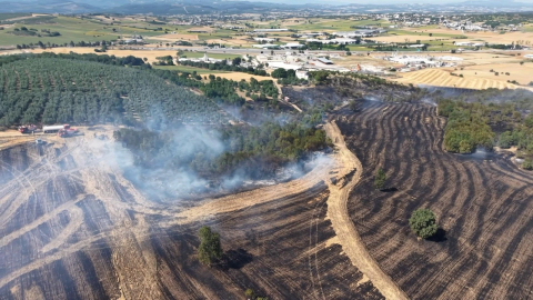 Bursa'daki yangın kontrol altına alındı