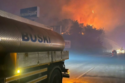 Bursa'dan yangın bölgesine destek!