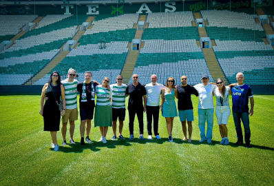 Brezilya'nın iki köklü kulübünün yöneticileri Timsah Arena’da!