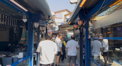 Bursa'nın ünlü eğlence sokağına mühür engeli