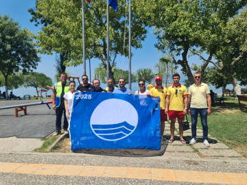 Bursa sahillerinde 'Mavi Bayrak' gururu!