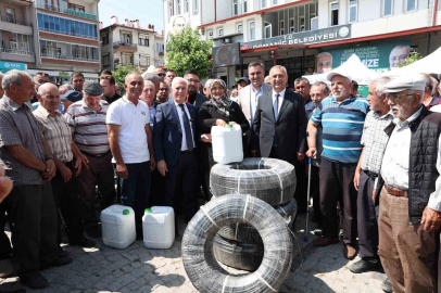 Bursa Büyükşehir Belediyesi'nden Domaniç'e tarım desteği