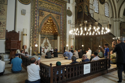 Bursa Ulu Cami’de 15 Temmuz şehitlerine dualı anma