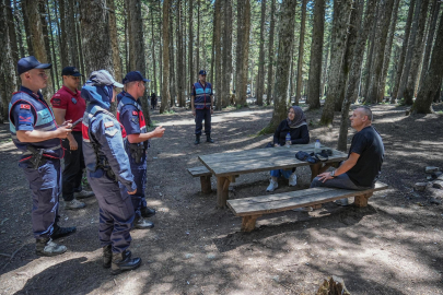Uludağ ormanlarında 24 saat nöbet tutuluyor