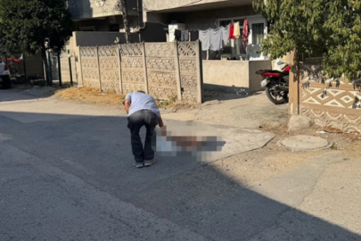 Babasını pompalıyla sokak ortasında vurdu