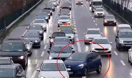 Trafikte 'Kaynak' yapan yandı! Bursa’da da denetim bekleniyor