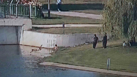 1,5 yaşındaki çocuğu ölümden kurtaran güvenlikçiye başkandan ödül