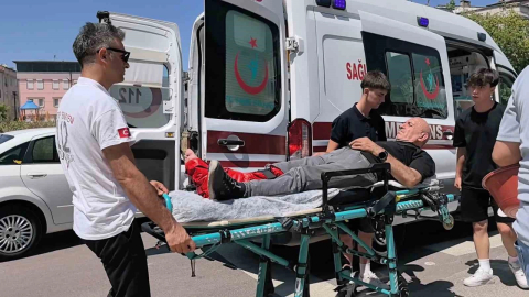 Bursa’da cip ile elektrikli bisiklet çarpıştı: 1 yaralı