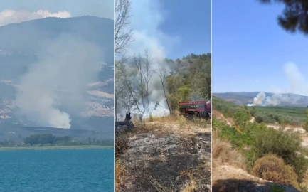 İznik’te orman yangını