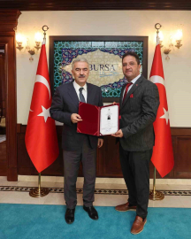 BİK Bursa Bölge Müdürü'nden Vali Ayyıldız'a veda ziyareti