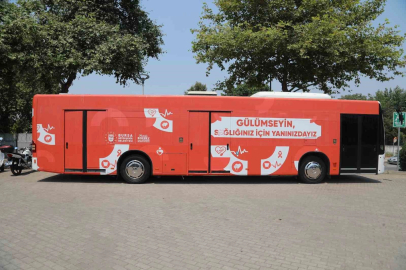 Bursa'da ‘Sağlık Otobüsü’ projesi hayata geçirildi