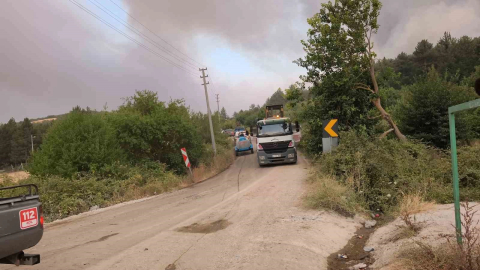 Başkan Bozbey: "Yangının yönü belli değil, daha fazla hava desteği gerekli"
