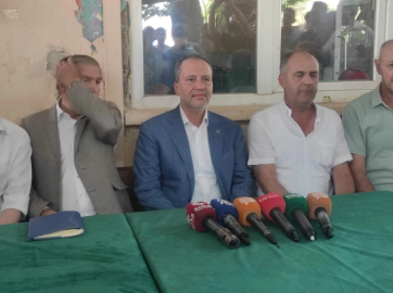 Fatih Erbakan Bursa'da yangın bölgesinde!