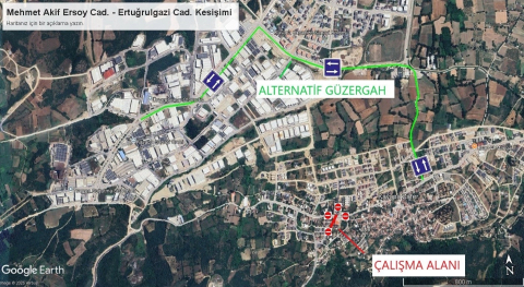 Bursa’da trafik düzenlemesi