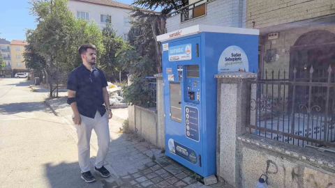 Bursa'da genç girişimciden örnek davranış: Kaliteli suyu ucuza satıyor