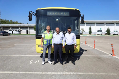 Bursa'dan Adıyaman'a hibe otobüs