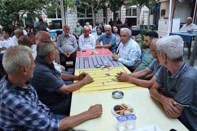 Başkan Şadi Özdemir vatandaşlarla buluştu
