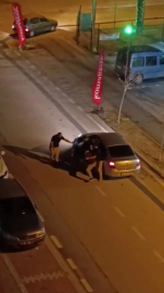 Bursa’da trafikte yumruklu kavga: Cadde ringe döndü