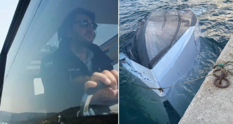 Denizde kaybolan iş insanı Halit Yukay'ın parçalanan teknesinin koltuğu bulundu