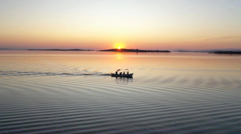 Büyükşehir duyurdu: Uluabat Gölü'nde sıfır kirlilik yolculuğu başlıyor