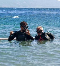 Mehmet Çevik balık adam oldu