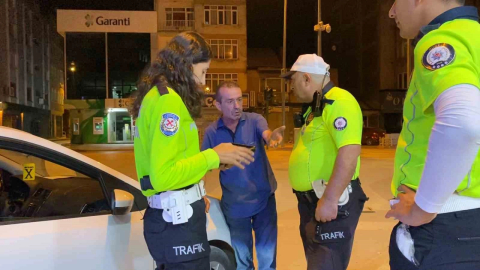 Alkolmetreyi reddetti! 45 bin lira ceza yedi!