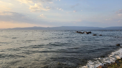Denizde kayıp zannedildi, kıyıya kendi imkanıyla çıktı