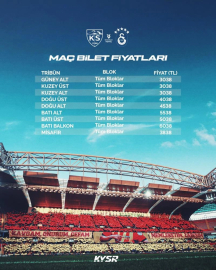 Kayserispor - Galatasaray maçı biletleri satışa çıktı