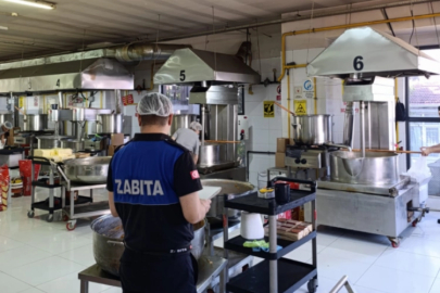 Bursa'da zabıtadan pastane, tatlıcı ve dondurmacılara denetim