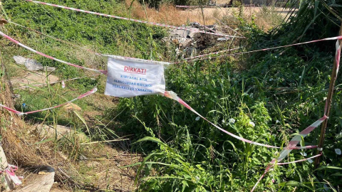 Bursa'da 14 yaşındaki çocuk asit çamuruna bastı!