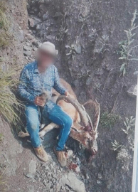 Kars’ta 1 kişi yaban keçisi avladı: 650 bin lira ceza ödedi