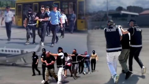 Kırmızı bültenle aranan 3 kişi Türkiye'ye getirildi