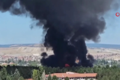 Kütahya Hava Er Eğitim Tugay Komutanlığı'nda yangın!