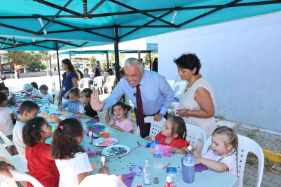 Başkan Şadi Özdemir, Doğanköy’deki yaz etkinliklerine katıldı