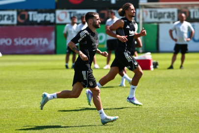 Beşiktaş, Lausanne maçı hazırlıklarını sürdürdü