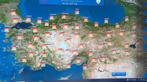 Hava sıcaklıkları mevsim normalleri civarına düşüyor