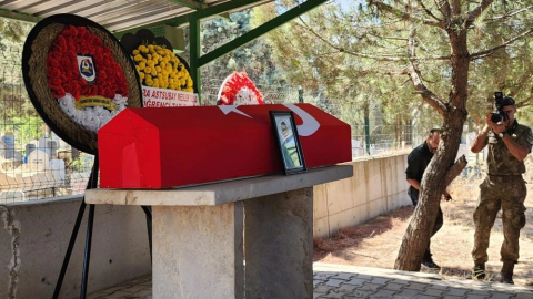 Kara astsubay öğrencisi Bursa'da toprağa verildi