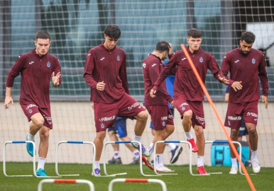 Trabzonspor, Samsunspor maçı hazırlıklarına başladı