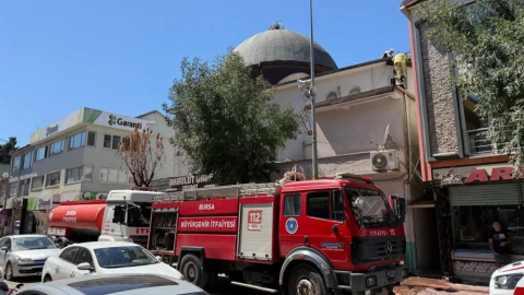 Bursa'da korkutan yangın!