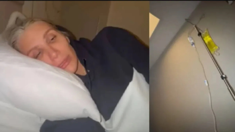 İrem Derici hastanelik oldu!