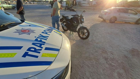 Karaman’da motosiklet kazası: 2 yaralı