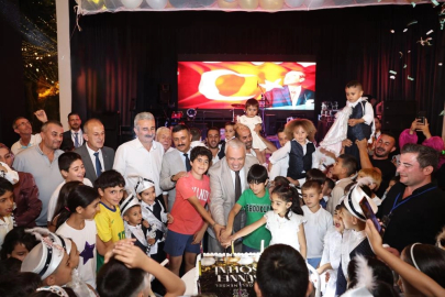Nilüfer'de 169 çocuk için sünnet şöleni düzenlendi