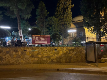 "Kim o" pankartların sırrı çözüldü