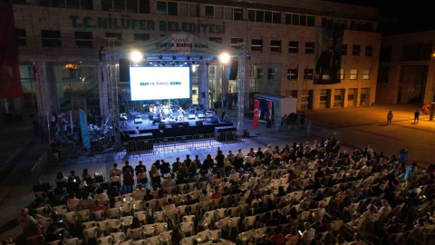 Barışın sesi Nilüfer’den yükseldi