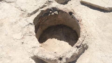 Arslantepe Höyüğü'nde 3 bin yıllık fırın bulundu