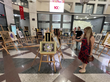 Bursa Adliyesi'nde "El Sanatları Sergisi" açıldı