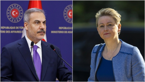Bakan Fidan, göreve yeni başlayan İngiliz mevkidaşı Cooper'ı tebrik etti